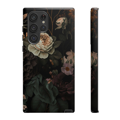 Floral Phone Case For iPhone And Samsung, Tough Cases, Flower Design, Stylish Protection, Gift for Her, Nature Lovers Accessory, Floral Gift