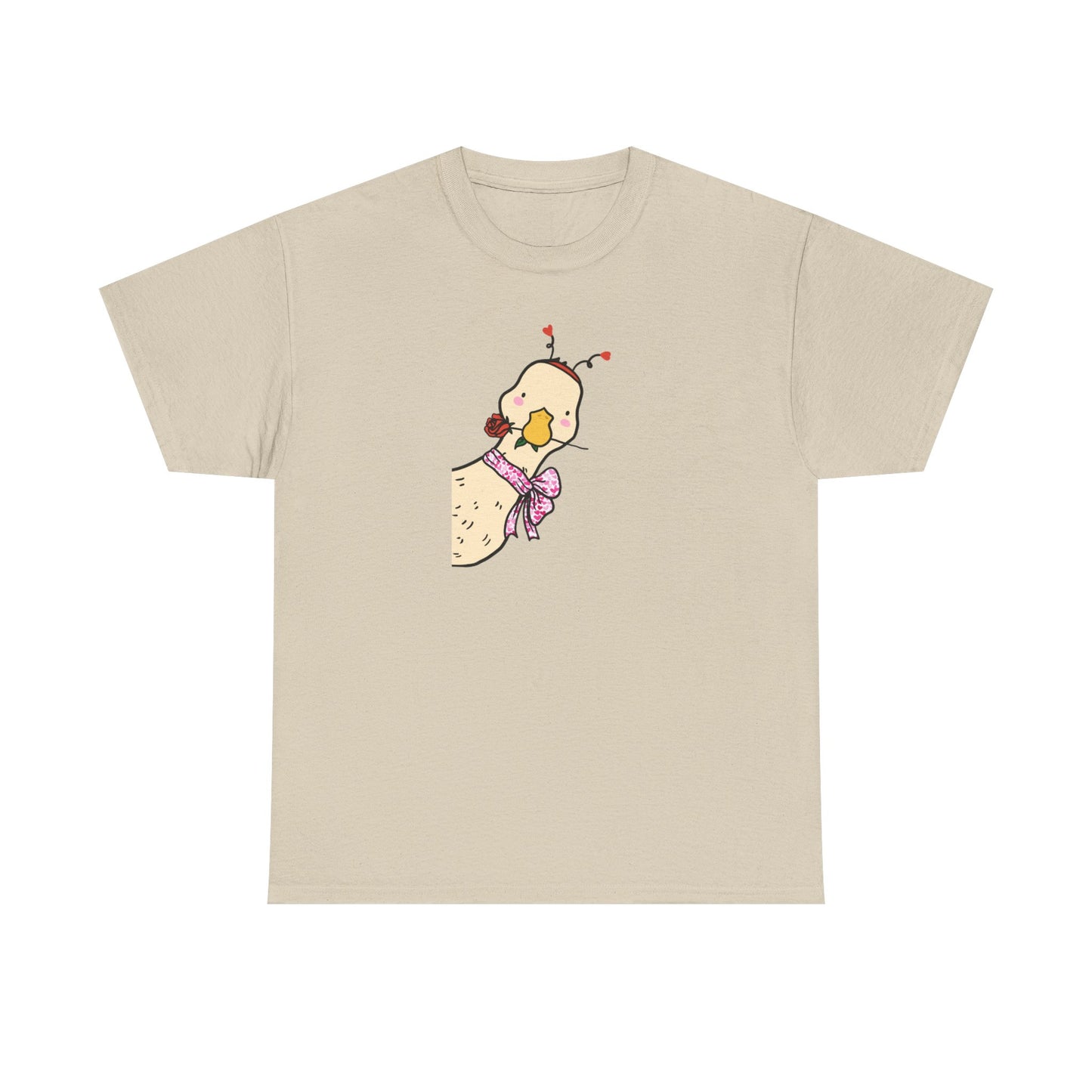 Cute Duck Shirt Kawaii Ducky Tee | Bow Duck T-Shirt | Cute Animal Top | Aesthetic Graphic Tee | Gift for Women Girls Teens