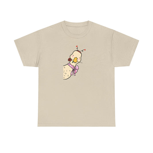 Cute Duck Shirt Kawaii Ducky Tee | Bow Duck T-Shirt | Cute Animal Top | Aesthetic Graphic Tee | Gift for Women Girls Teens