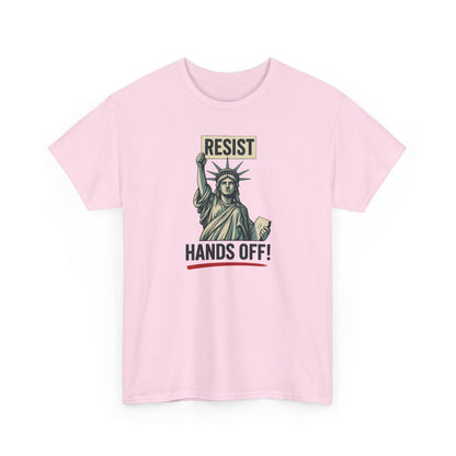 Statue of Liberty Resist Hands Off Tee | Political Protest Shirt | Resist Hands Off Shirt | Womens Rights Protest Shirt
