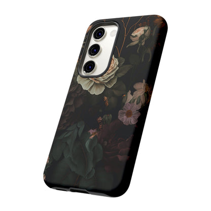 Floral Phone Case For iPhone And Samsung, Tough Cases, Flower Design, Stylish Protection, Gift for Her, Nature Lovers Accessory, Floral Gift
