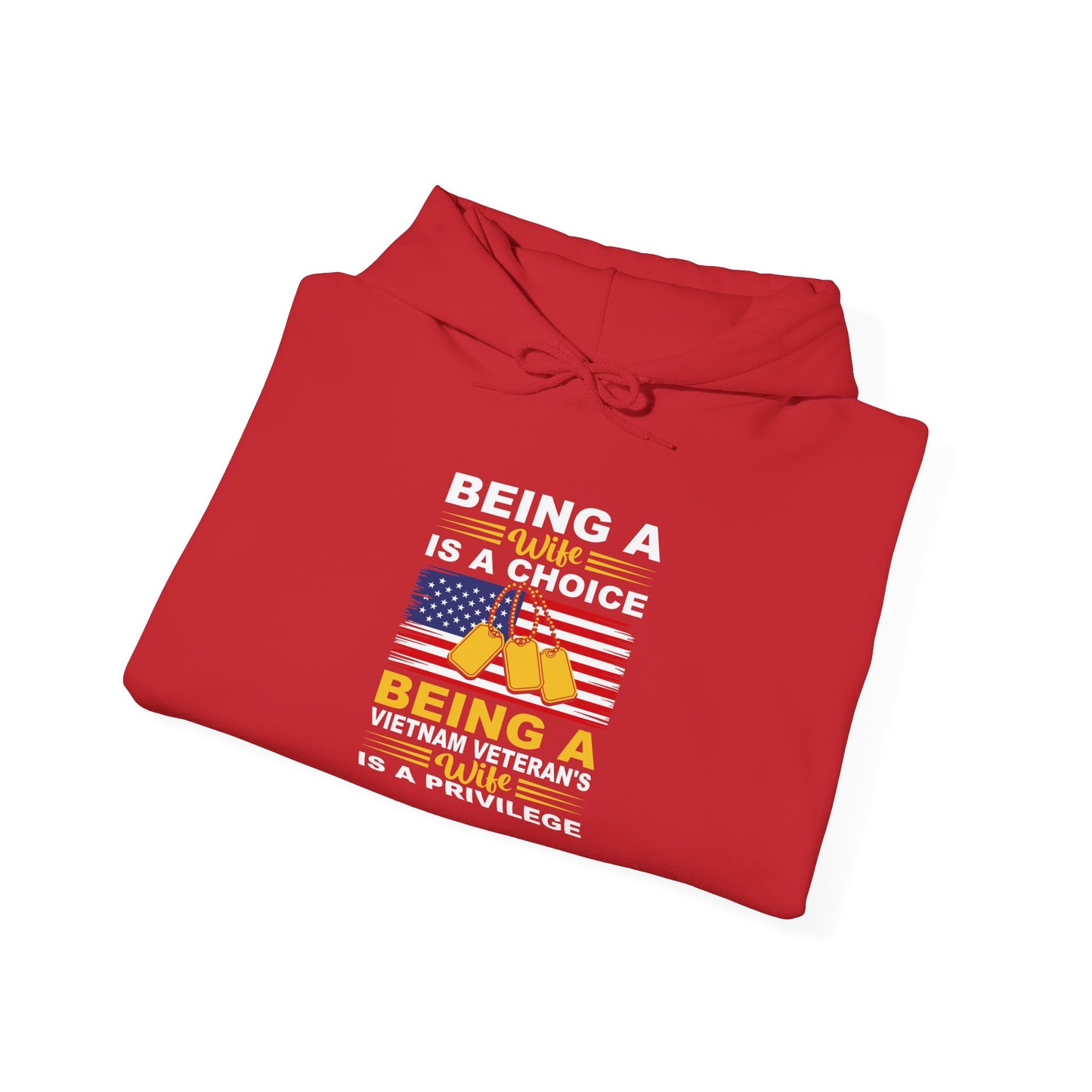 Vietnam Veterans Pride Sweatshirt Hoodie, Military Appreciation, Veteran's Day Gift, Casual Wear, Comfortable & Stylish, Gift for Wife