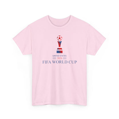 Soccer Trophy Tee | USA 2026 Soccer Shirt, Patriotic Matchday T-Shirt, Gift for Football Lovers, North America Football Tournament Shirt
