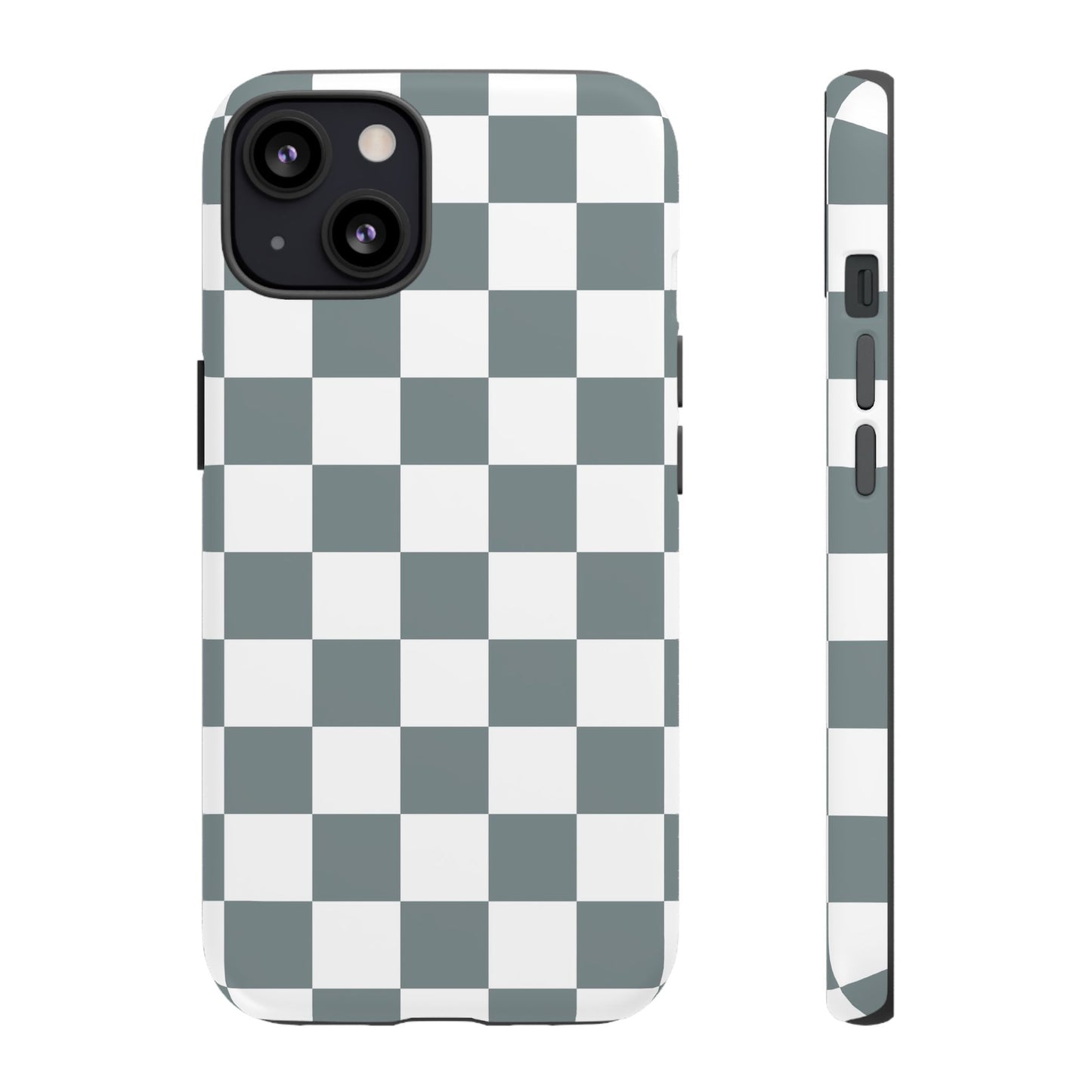 Stylish Checkerboard Phone Case, Durable Phone Cover, Unique Gift, iPhone 17 Pro, 17, 17 Air, 16, 15, 14, 13, 12, 11, X, XR, XS MAX