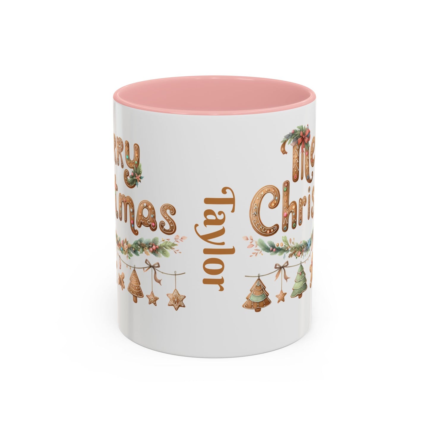Personalized Christmas Cheer Coffee Mug, Holiday Gift, Festive Drinkware, Seasonal Decor, Cute Mug, Joyful Holiday Memento