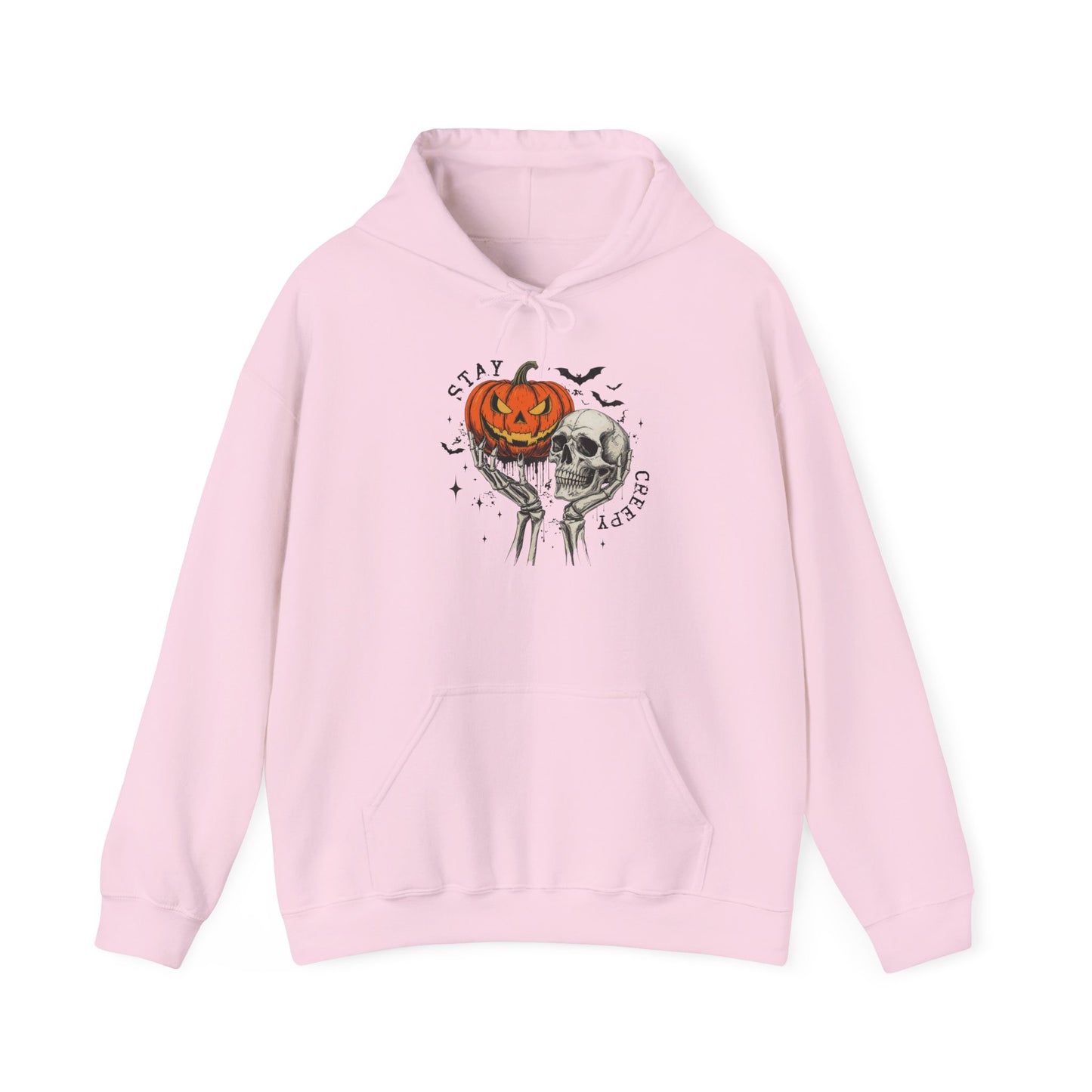Halloween Pumpkin & Skull Sweatshirt hoodie, Cozy Halloween Hoodie, Fall Fashion, Spooky Gift, Hooded Sweatshirt, Halloween Day Gift