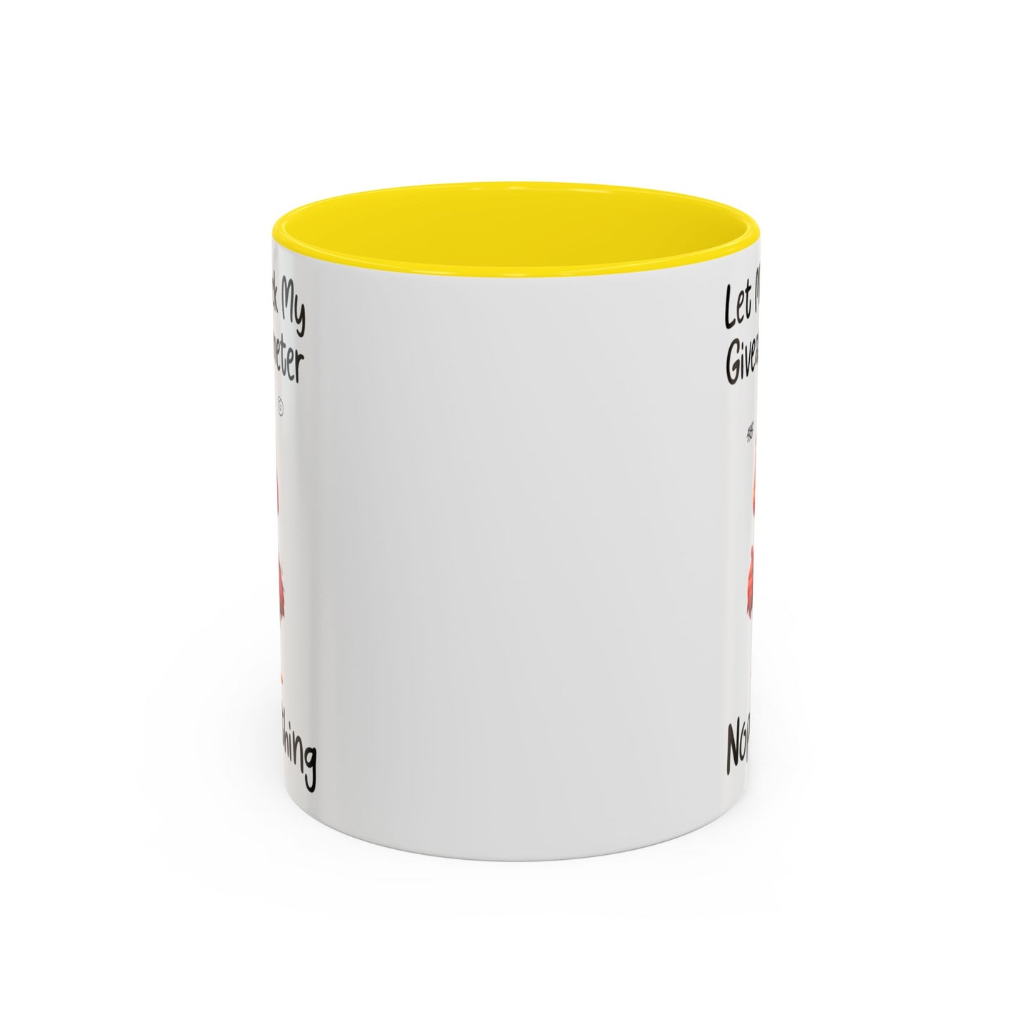 Funny Giveashitometer Mug | Sarcastic Coffee Mug with Rooster | Sassy Office Mug | Gift for Coworkers Friends