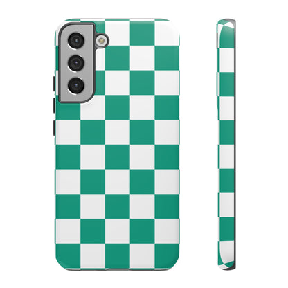 Checkerboard Phone Case | Samsung Galaxy S25, S25 Plus, S24, S24 Plus, S24 Ultra, S23 S22, S22 Plus S21 Ultra, S21 FE, S20+ Tough Cases