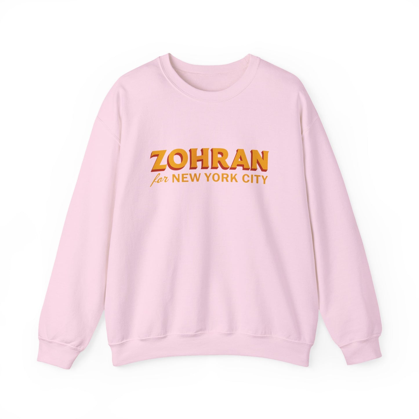 Zohran for New York City Sweatshirt, Vintage NYC Crewneck, Political Graphic Pullover, City Pride Gift | Urban Streetwear
