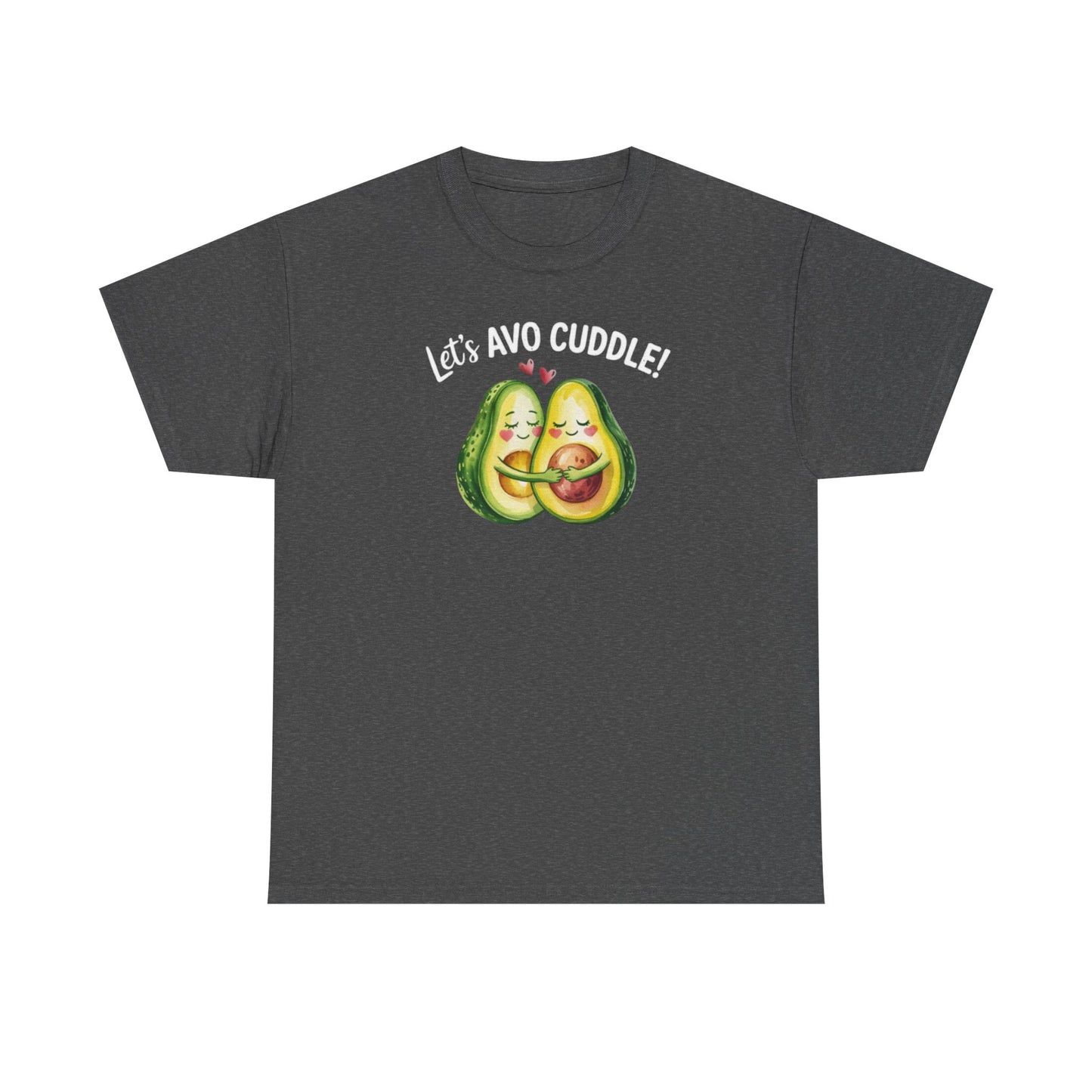 Let's Avo Cuddle Avocado Shirt | Cute Pun Food Lover Tee | Couples Matching Shirt | Anniversary Gift for Him Her | Funny Avocado Tee