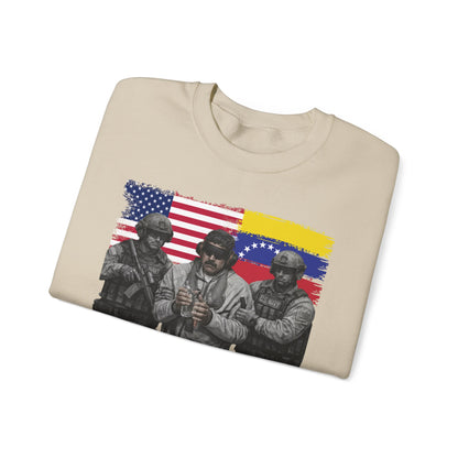 Venezuela Freedom Graphic T-Shirt | Political Art Design Shirt, Statement Streetwear Tee, Unisex Cotton Apparel, No War, Peace in Venezuela