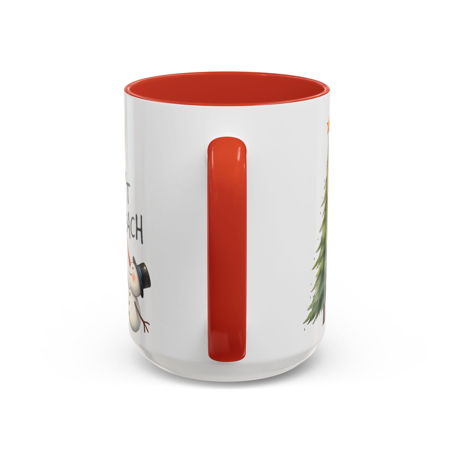 Personalized Holiday Coffee Mug, Cute Snowman Design, Winter Drinkware, Festive Gift, Custom Name Mug, Christmas Day Gift