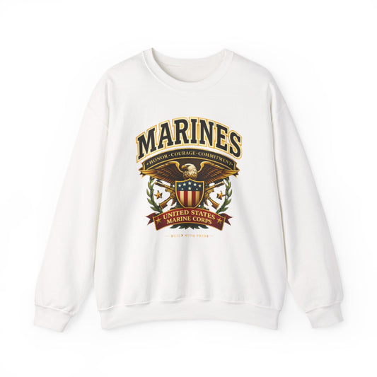 Vintage 90s USMC United States Marine Corps Sweatshirt, Marine Corps SHirt, Marine Corps Hoodie, USMC Shirt, Marine Corps Fan SHirt