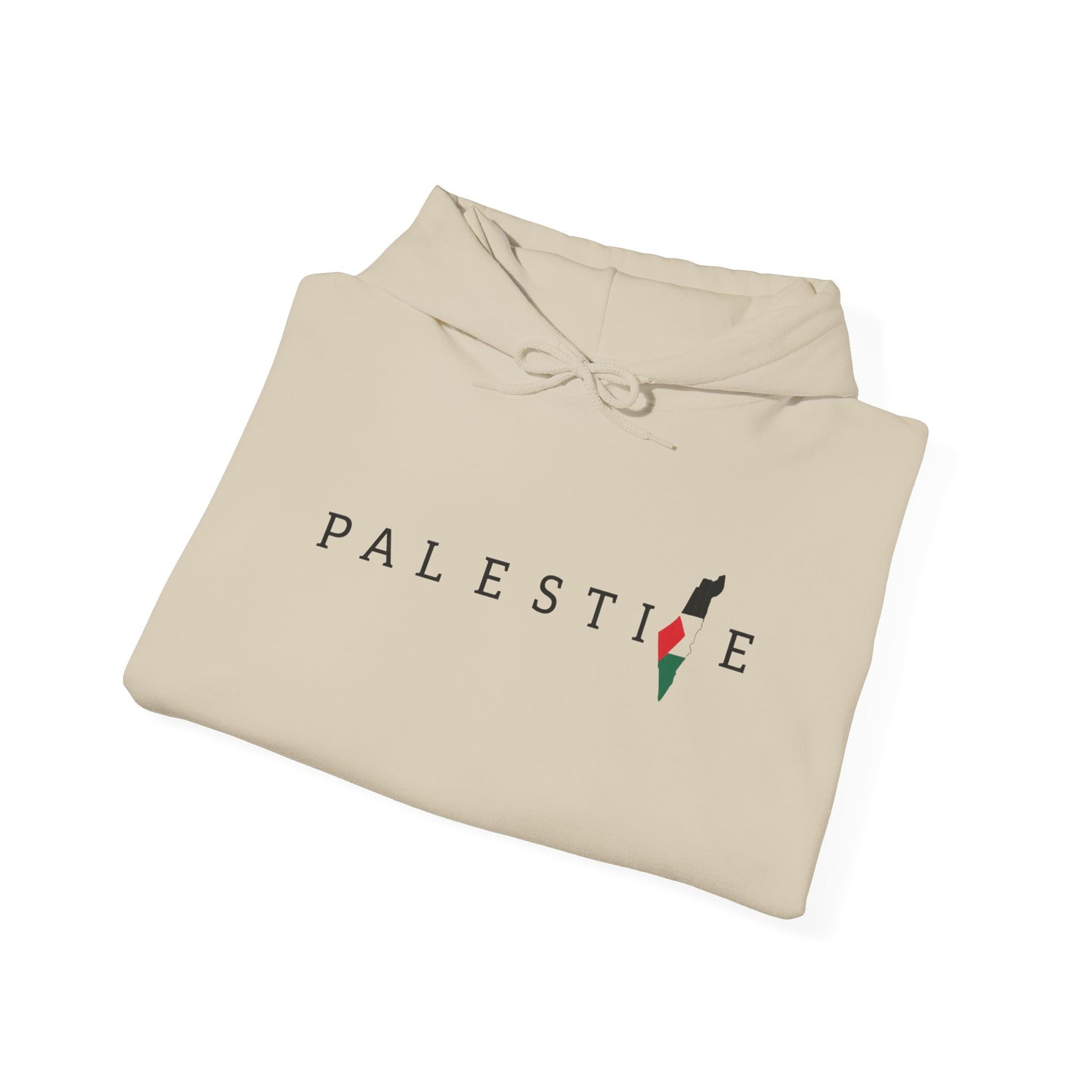 Free Palestine Heavy Blend Sweatshirt Hoodie , Warm Apparel, Statement Clothing, Gift for Activists, Stand With Palestine, Gaza College