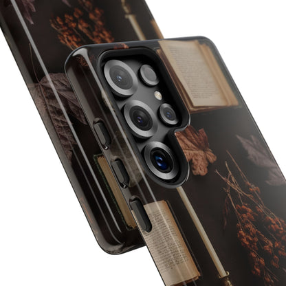 Floral Nature Phone Case, Tough Phone Case for Fall Decor, Phone Case for iPhone and Samsung, Stylish Protective Cover for iPhone