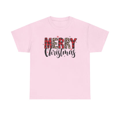 Festive Merry Christmas T-Shirt, Holiday Gift, Unisex Cotton Tee, Xmas Apparel, Winter Celebration Shirt, Casual Christmas Wear