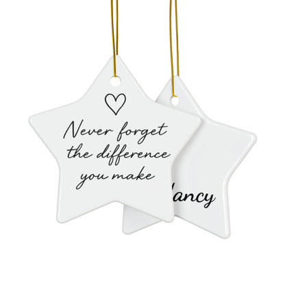 Thank You Gift, Never Forget The Difference You Make, Teacher Gift, Employee gift, Coworker Gift, Appreciation Gift, Gift for Friend