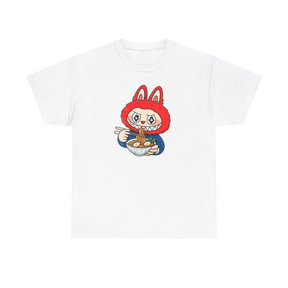 Labubu Ramen T-Shirt: Kawaii Japanese Anime Streetwear