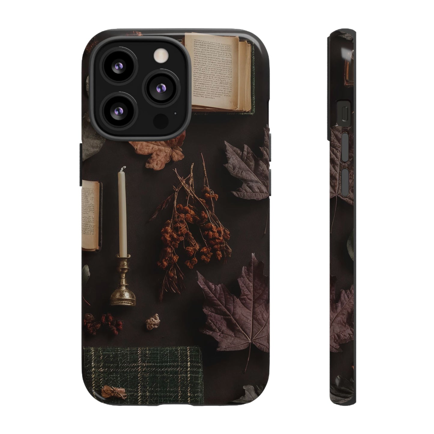 Floral Nature Phone Case, Tough Phone Case for Fall Decor, Phone Case for iPhone and Samsung, Stylish Protective Cover for iPhone