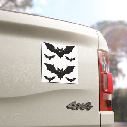 Halloween Sticker, Spooky Bat Car Magnets | Halloween Decor, Car Accessories, Cute Bat Stickers, Haunted Vibes, Fall Celebration