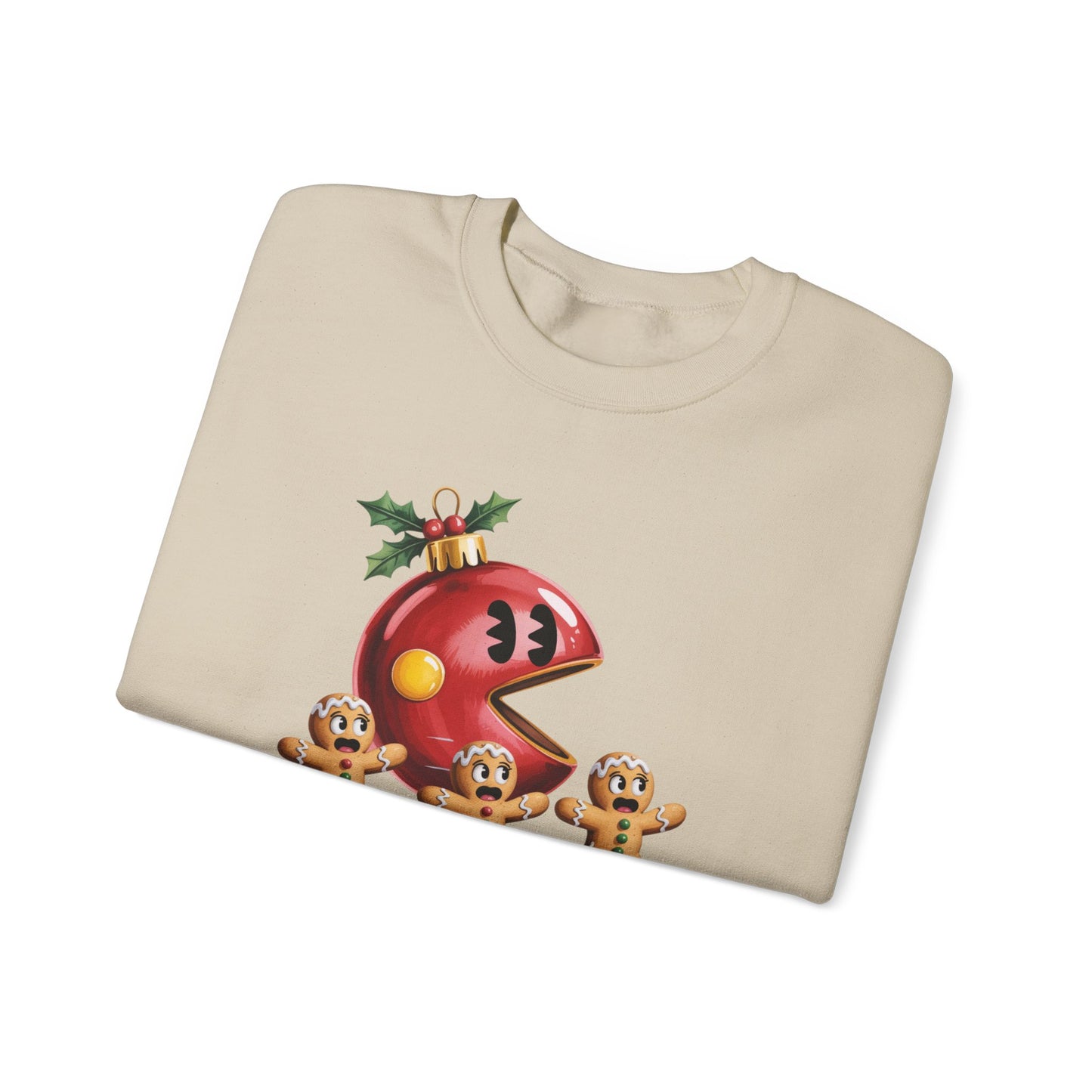Festive Crewneck Sweatshirt, Christmas Gift, Holiday Apparel, Cozy Winter Wear, Casual Sweater, Fun Graphic Sweatshirt