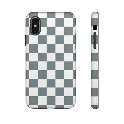 Stylish Checkerboard Phone Case, Durable Phone Cover, Unique Gift, iPhone 17 Pro, 17, 17 Air, 16, 15, 14, 13, 12, 11, X, XR, XS MAX