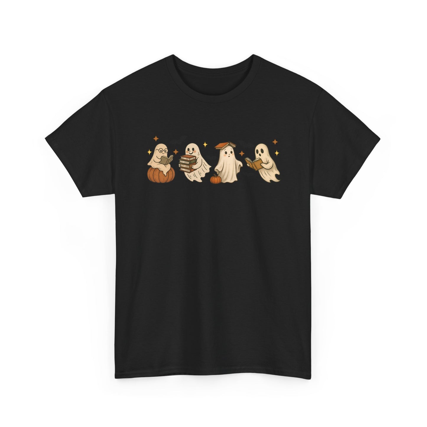 Halloween Ghost Unisex Tee, Halloween Tshirt, Fall T-Shirt, Spooky Shirt, Halloween Costume, Casual Wear