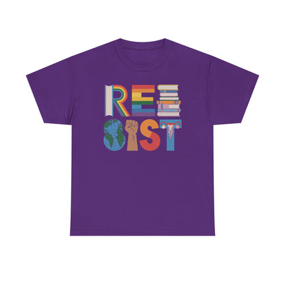 RESIST Equality Pride Shirt | Feminist LGBTQ Ally Graphic Tee | Social Justice Activism Shirt | Unisex Empowerment T-Shirt