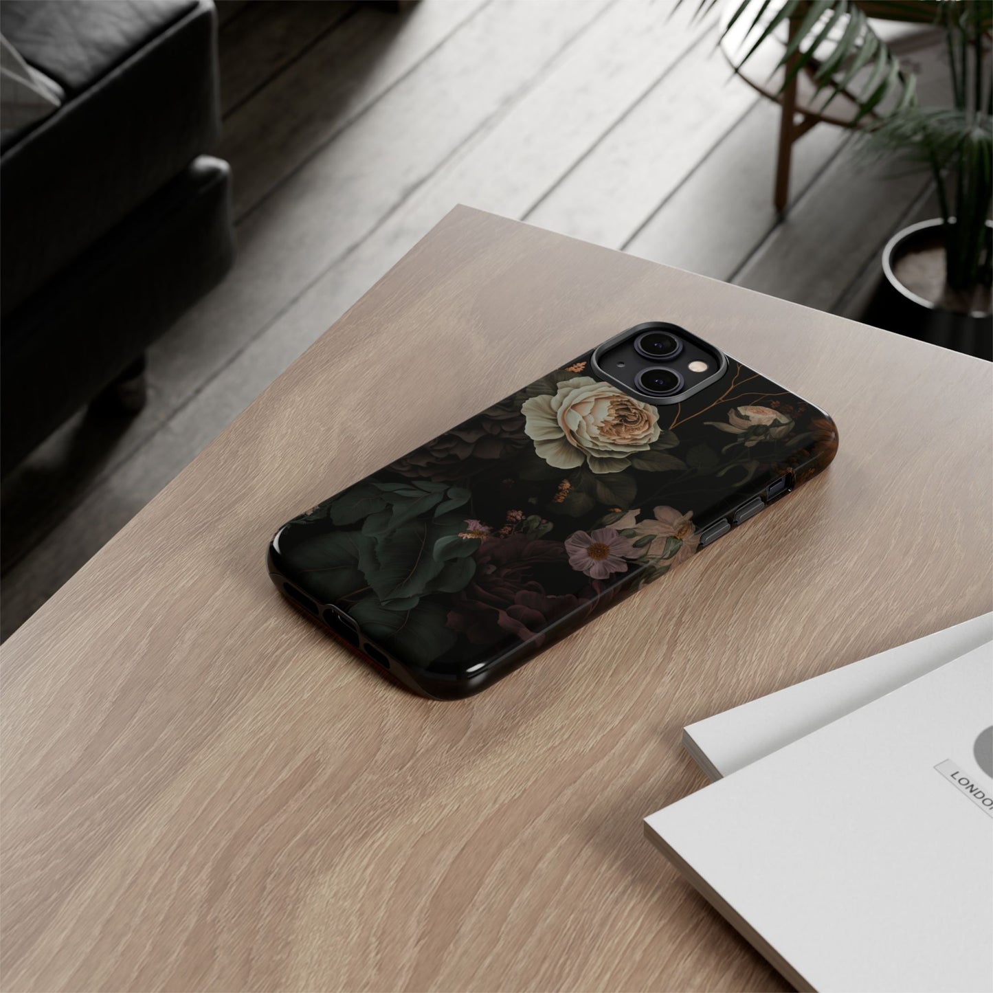 Floral Phone Case For iPhone And Samsung, Tough Cases, Flower Design, Stylish Protection, Gift for Her, Nature Lovers Accessory, Floral Gift