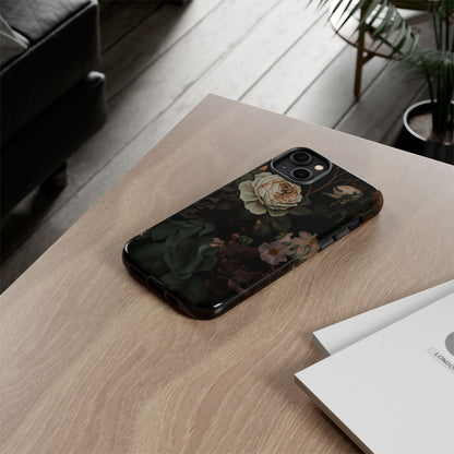 Floral Phone Case For iPhone And Samsung, Tough Cases, Flower Design, Stylish Protection, Gift for Her, Nature Lovers Accessory, Floral Gift