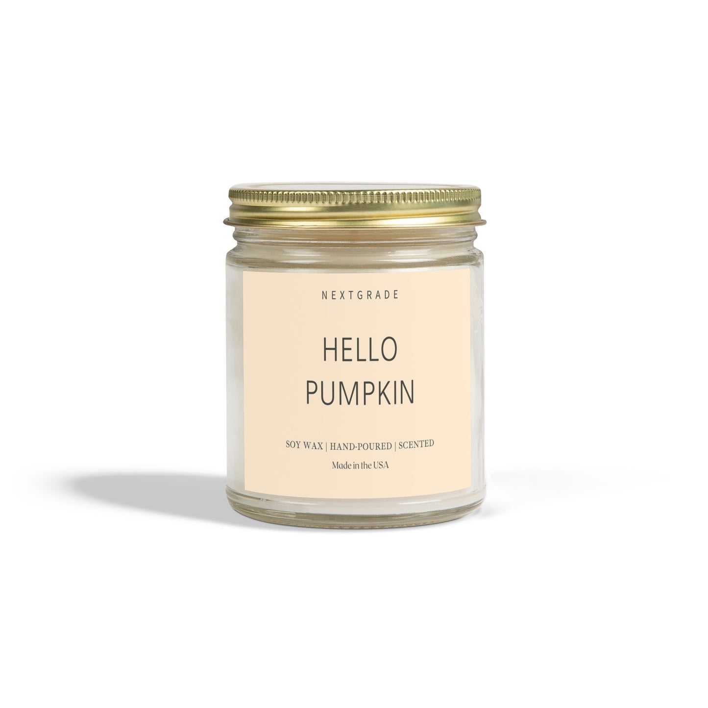 Hello Pumpkin | Cozy Home Decor, Fall Gifts, Relaxing Aromatherapy, Seasonal Candle, Halloween Candle, Scented Candle