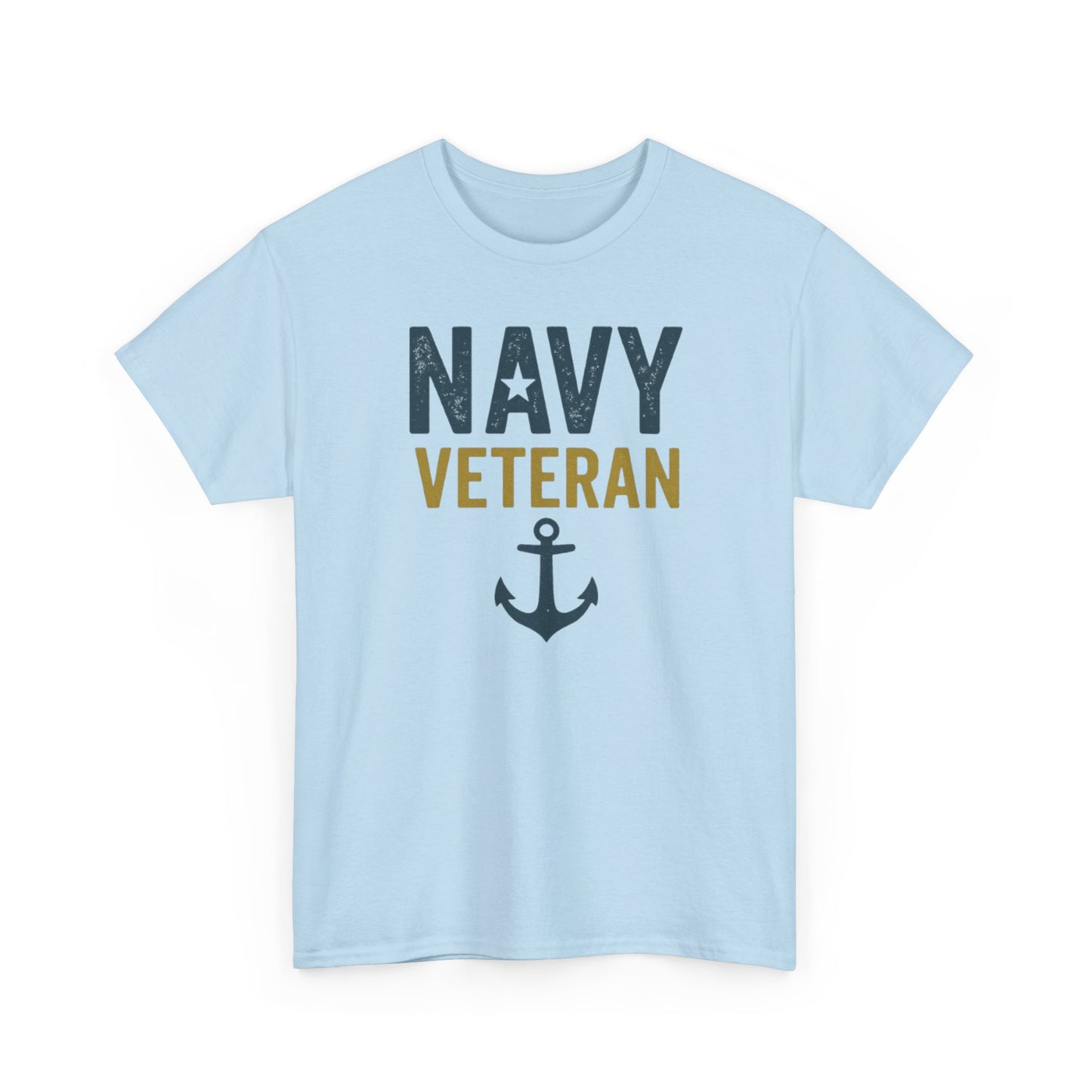 Navy Veteran Shirt | Military Pride Tee with Anchor | US Navy Gift for Men & Women | Veteran Appreciation T-Shirt | Patriotic Tee