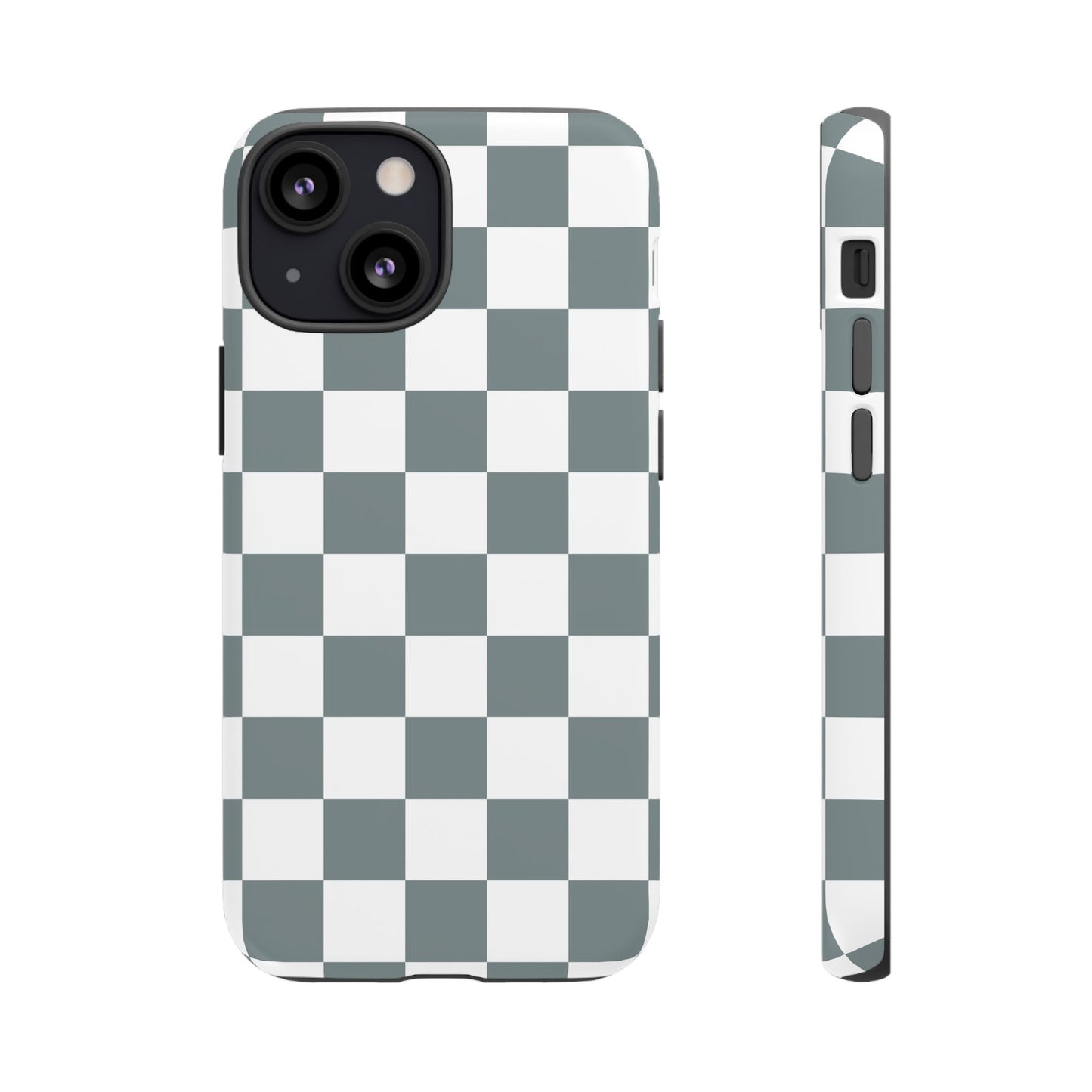 Stylish Checkerboard Phone Case, Durable Phone Cover, Unique Gift, iPhone 17 Pro, 17, 17 Air, 16, 15, 14, 13, 12, 11, X, XR, XS MAX