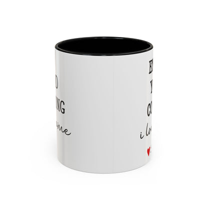 Enjoy Your Coffee Handsome Good Morning Mug, Boyfriend Valentines Day Gift For Him Funny Husband Gift Personalized Cup Gift