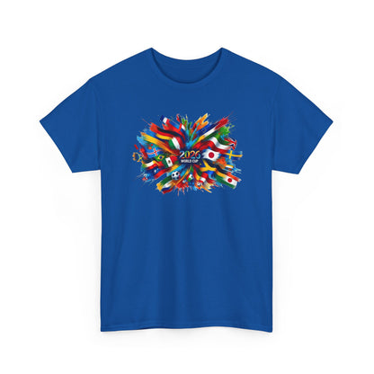 2026 International Football Tee. World Flags T-Shirt, Colorful Countries Art Tee, North America Tour Souvenir Shirt | Global Unity Fan Gift