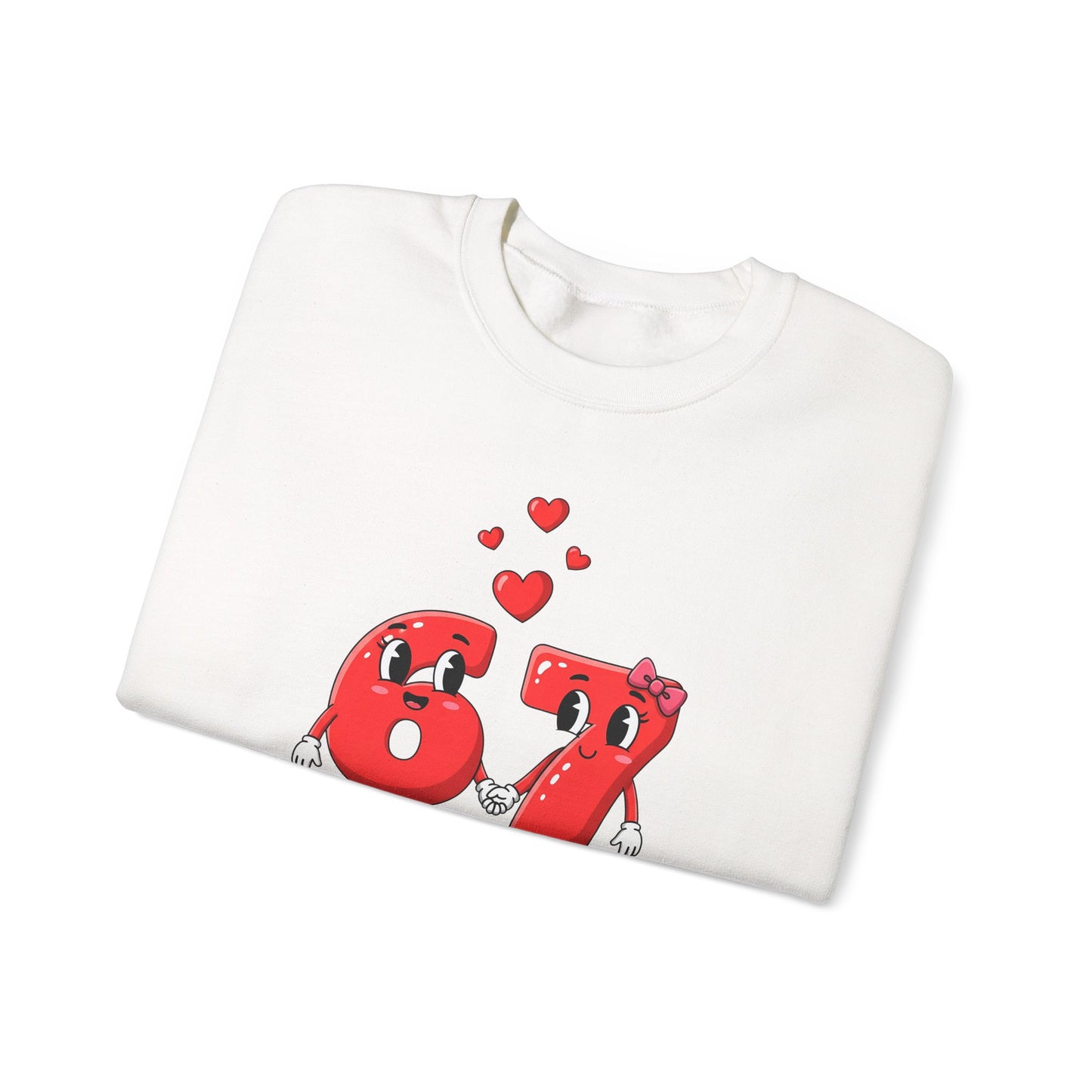 67 Sweatshirt - Funny Christmas 6 7 Sweatshirt- Six Seven Sweatshirt, 2025 Slang Christmas, Funny Teen Gen Alpha Christmas Gift - 67 Gift