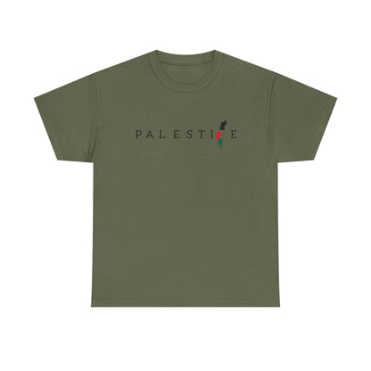 Palestine Heavy Cotton Tee, Comfortable and Stylish, Perfect for Casual Wear, Gifts, Activism, and Everyday Statements