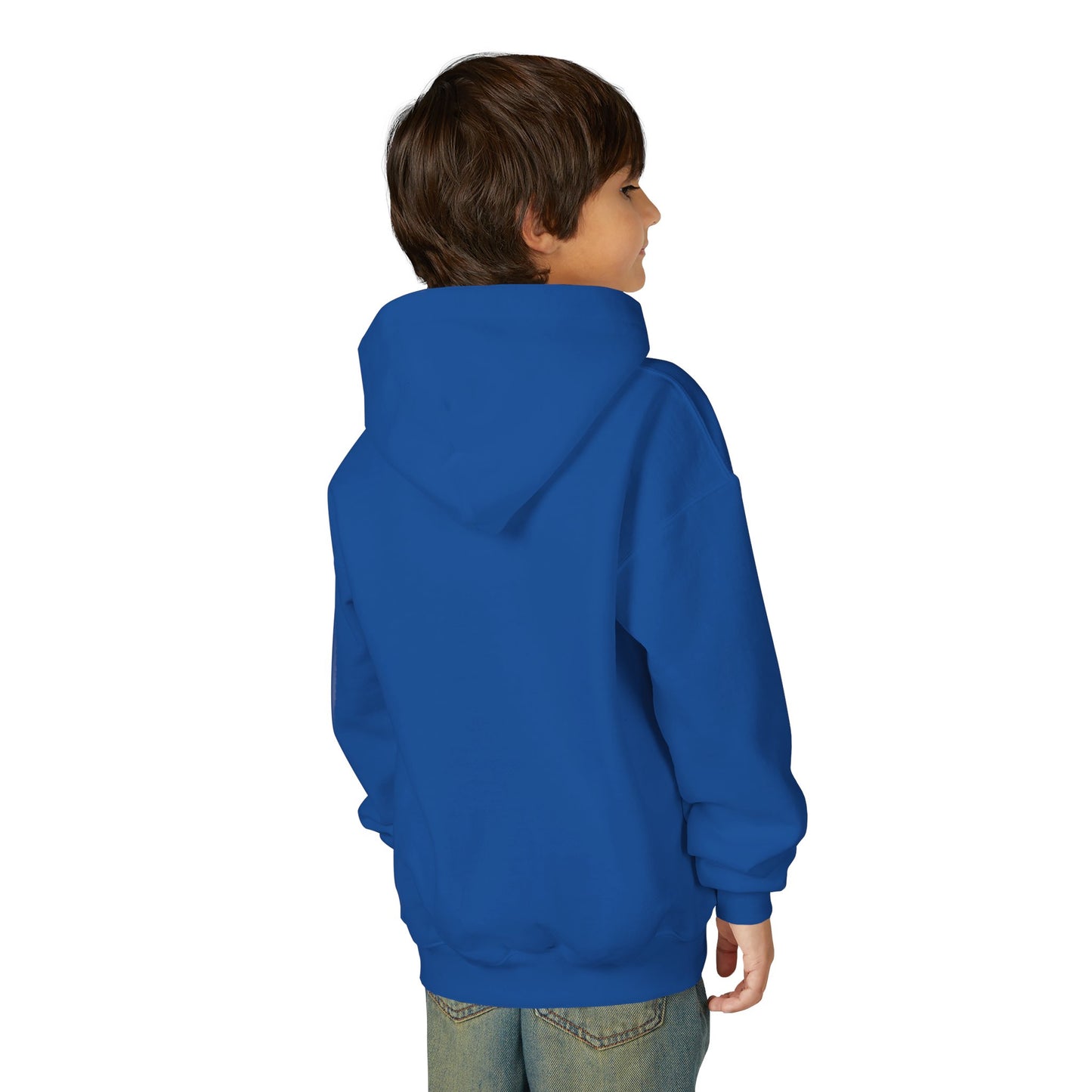 Whimsical Youth Hoodie with Playful Design, Cute Sweatshirt for Kids, Fun Gift for Birthdays, Cozy Winter Wear, Cartoon Style