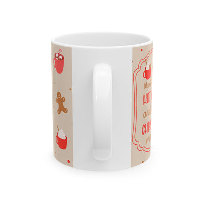 Cozy Hot Cocoa Mug, Perfect for Winter Warmth, Holiday Gifts, Coffee Lovers, Christmas Decor, and Seasonal Sips, Christmas Day Gift