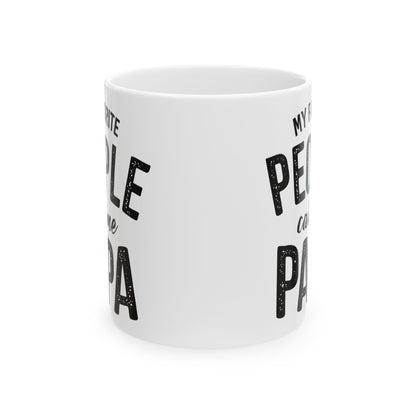 My Favorite People Call Me Papa Mug, Gift for Father, New Dad, Grandfather, Fathers Day, Christmas, Birthday Gift for Papa