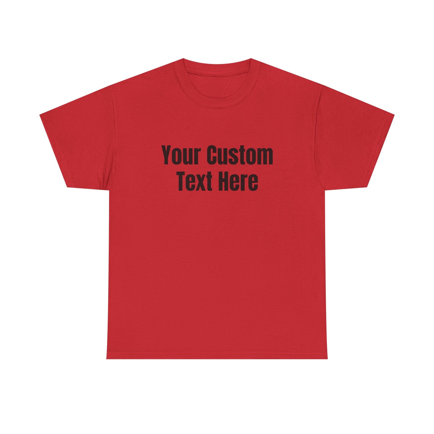 Customizable Heavy Cotton Tee - Perfect for Gifts, Events, Casual Wear, Team Outfits, Celebrations, Perfect Gift for Birthdays