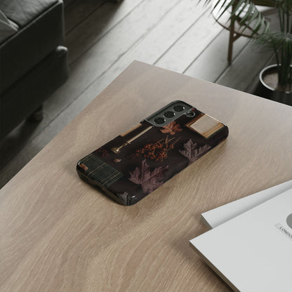 Floral Nature Phone Case, Tough Phone Case for Fall Decor, Phone Case for iPhone and Samsung, Stylish Protective Cover for iPhone