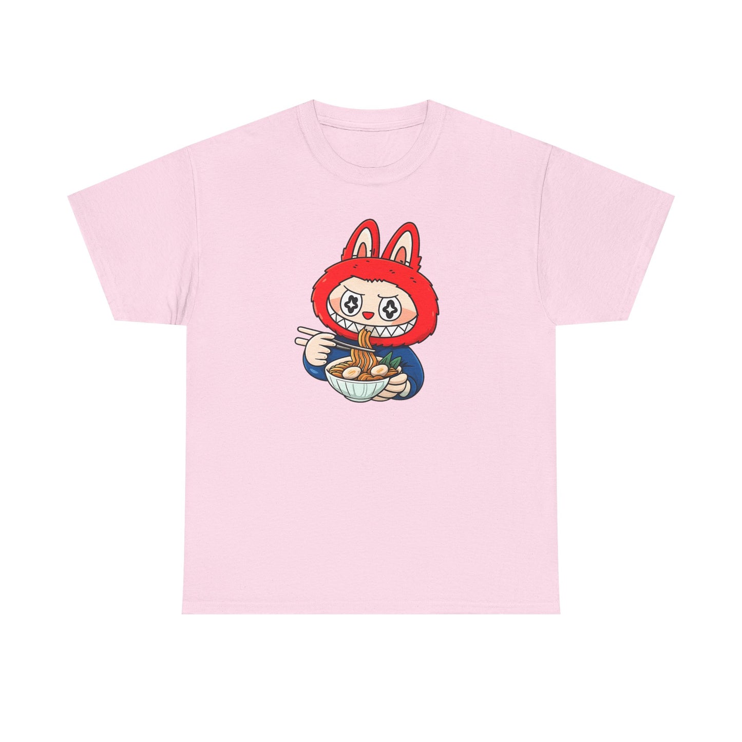 Labubu Ramen T-Shirt: Kawaii Japanese Anime Streetwear