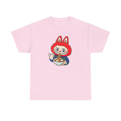 Labubu Ramen T-Shirt: Kawaii Japanese Anime Streetwear