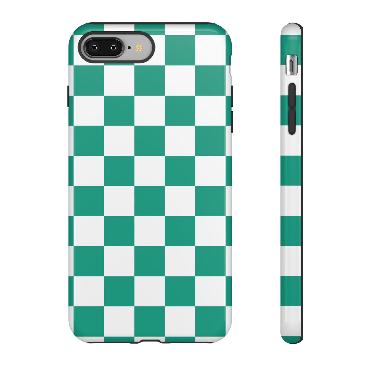 Checkered iPhone Case, Stylish Phone Cover,  Mobile Case For iPhone 17 Pro, 17, 16, 15, 14, 13, 12, 11, X, XR,XS MAX, Chic Gift for Her
