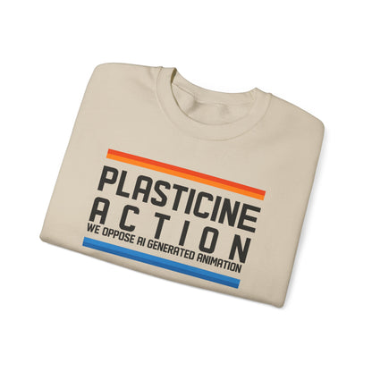 PLASTICINE ACTION  Sweatshirt, Sava Gaza, Perfect Gift for Animation Enthusiasts, Casual Wear, Unique Statement