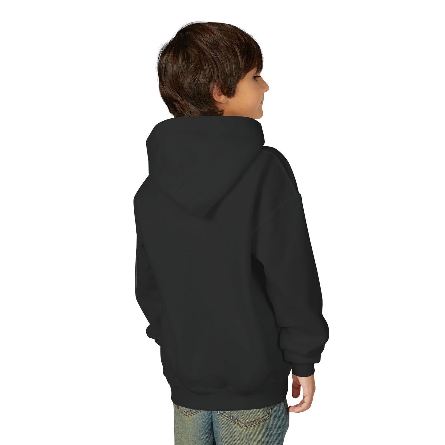 Personalized Festive Reindeer Hoodie for Kids, Christmas Sweatshirt hoodie, Holiday Gift, Cozy Winter Attire, Personalized Youth Hoody