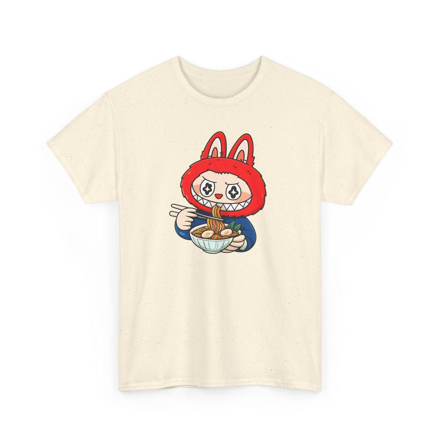 Labubu Ramen T-Shirt: Kawaii Japanese Anime Streetwear