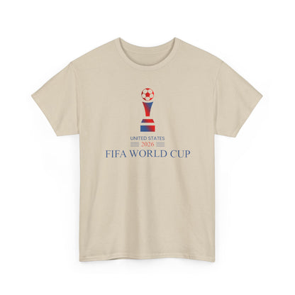 Soccer Trophy Tee | USA 2026 Soccer Shirt, Patriotic Matchday T-Shirt, Gift for Football Lovers, North America Football Tournament Shirt