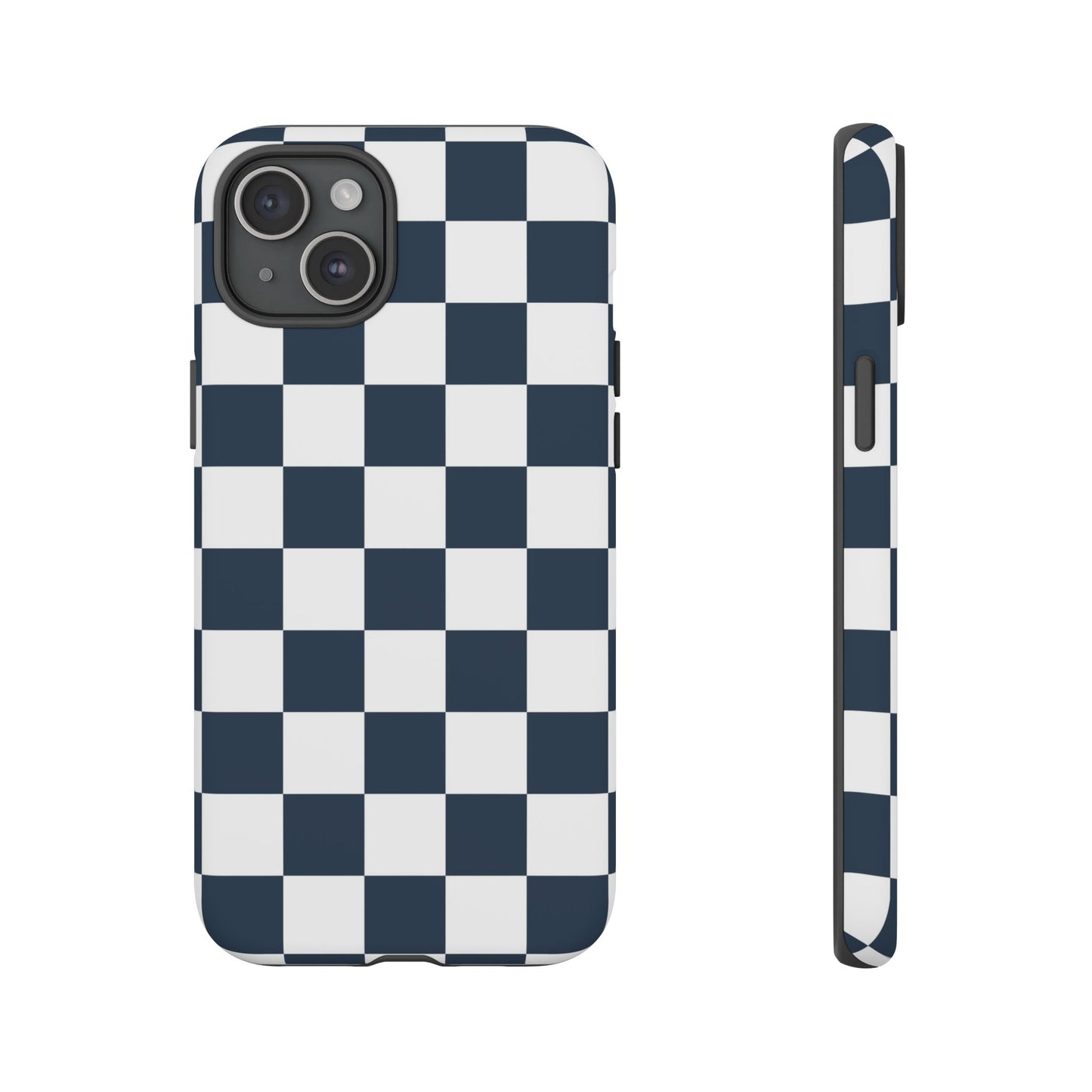 Checkered Pattern iPhone Case, iPhone Cover, Modern iPhone Accessory, Gift for Him, Trendy Mobile Protection